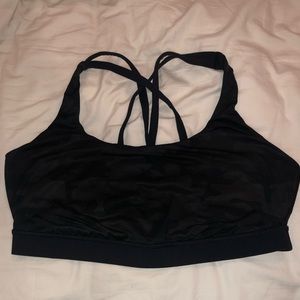 RARE Black Camo Lululemon Energy Bra
